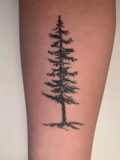 Explore dead tree tattoo ideas, creative tattoo ideas in Minocqua, available at Walking Arts Tattoos