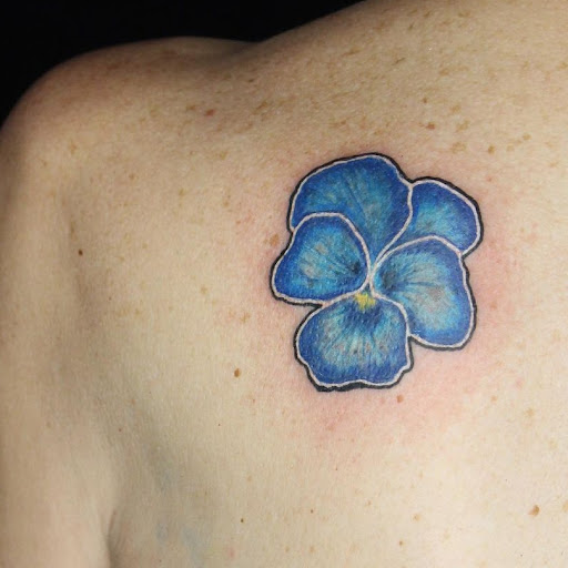 Explore bluebonnet tattoo ideas, creative tattoo ideas in New Orleans, available at Catahoula Tattoo 