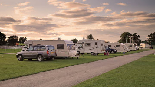Uttoxeter Racecourse Caravan and Motorhome Club Campsite