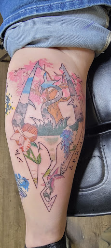 Explore tattoo half sleeve ideas tribal, creative tattoo ideas in Conover, available at Polsons Tattoo Studio