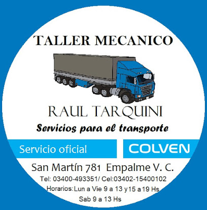 Taller mecánico Raul Tarquini - Servicios para el transporte
