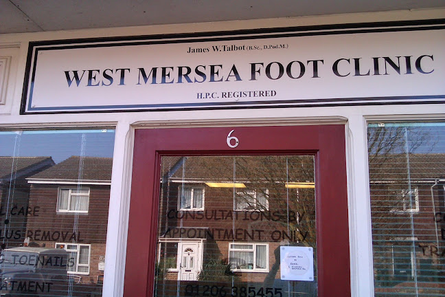 Reviews of West Mersea Foot Clinic. H.C.P.C. Registered in Colchester - Podiatrist