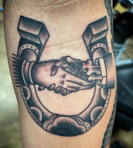Find top of head tattoo ideas for your next unique tattoo in Glendale at Old West Tattoo
