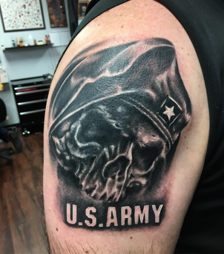 Tattoo Shop «Metropolis Tattoo and Fine Art», reviews and photos, 721 S Elm St Suite 109, Denton, TX 76201, USA