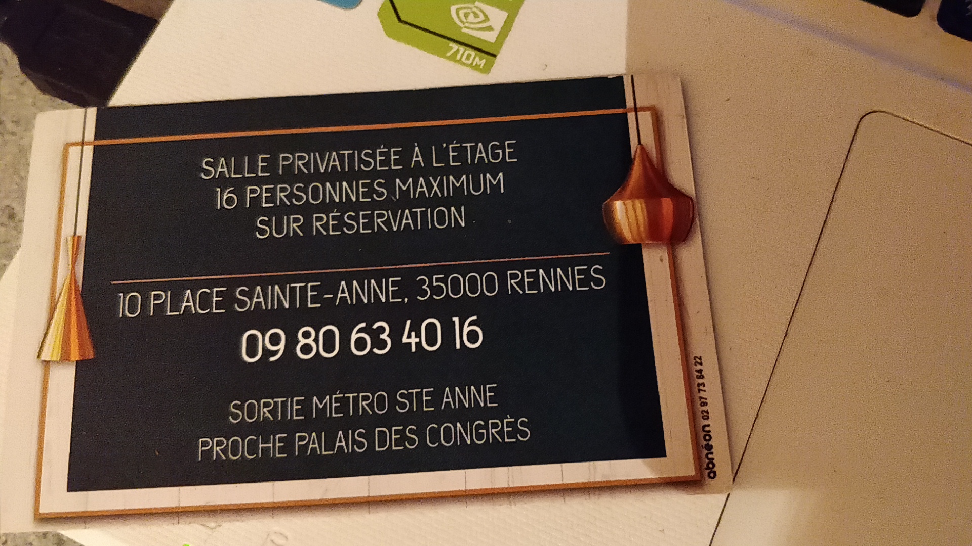 Photo n° 1 de l'avis de ALI.A fait le 27/08/2018 à 21:42
