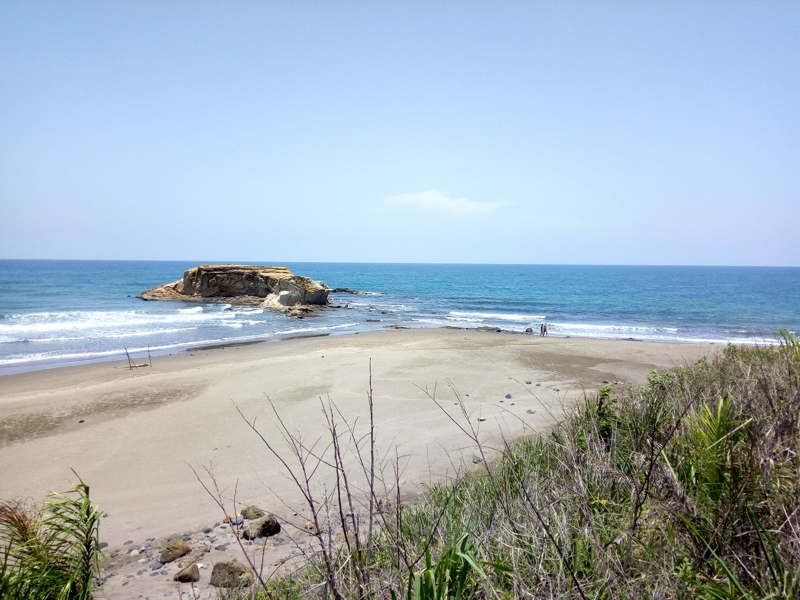 Foto van Playa Munecos wilde omgeving