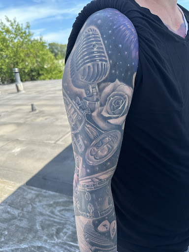 Explore emo tattoo ideas, creative tattoo ideas in Baldwin, available at Salvation Tattoo