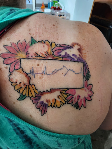 Explore cheating death tattoo ideas, creative tattoo ideas in Belgrade, available at The Loyal Sparrow Tattoo and Piercing