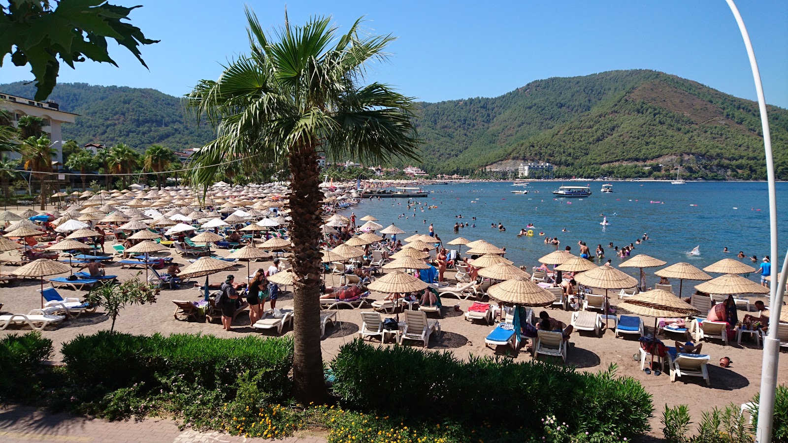 Fotografie cu Plaja Icmeler cu long bay