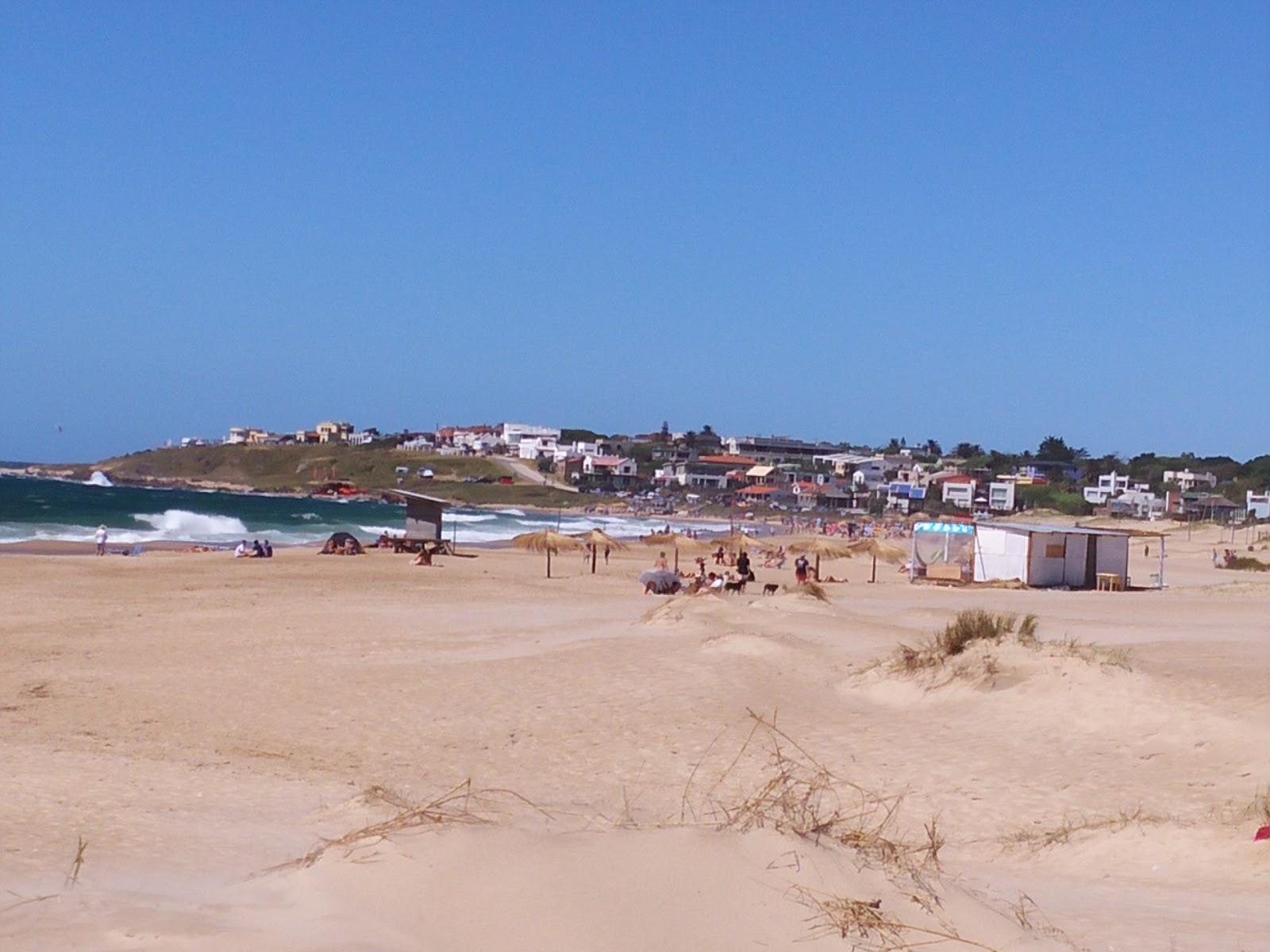 Foto van Punta Rubia Beach en de nederzetting