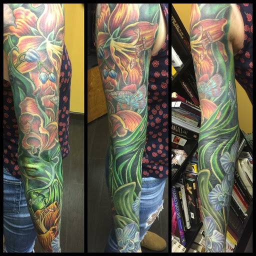 Explore disney sister tattoo ideas, creative tattoo ideas in Addison, available at Cat Tattoo