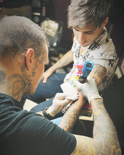 Explore small men's tattoos ideas, creative tattoo ideas in Georgetown, available at Iron Rite Tattoo South