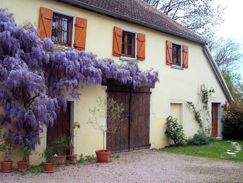 La maison jaune à Givry