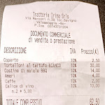 Photo n°1 de l'avis de Arnaldo.i fait le 18/10/2021 à 17:00 sur le  Irina Trattoria e Pizzeria à Savigno