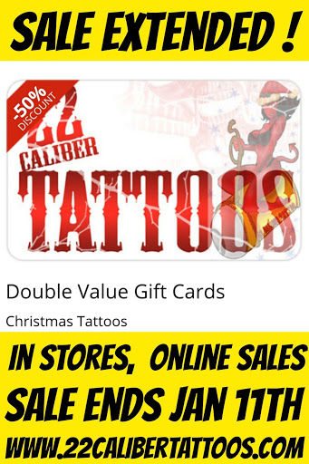 Explore tropical tattoo ideas, creative tattoo ideas in Hilliard, available at 22 Caliber Tattoo Mega Studio