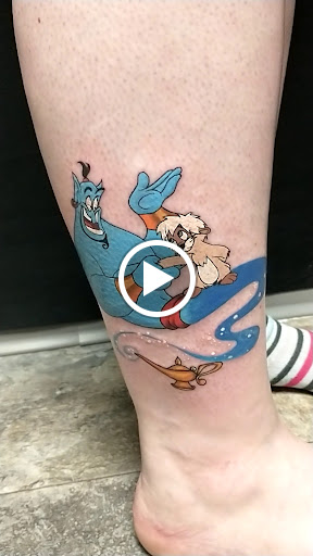 Explore comet tattoo ideas, creative tattoo ideas in Billings, available at Inkredible Art Productions