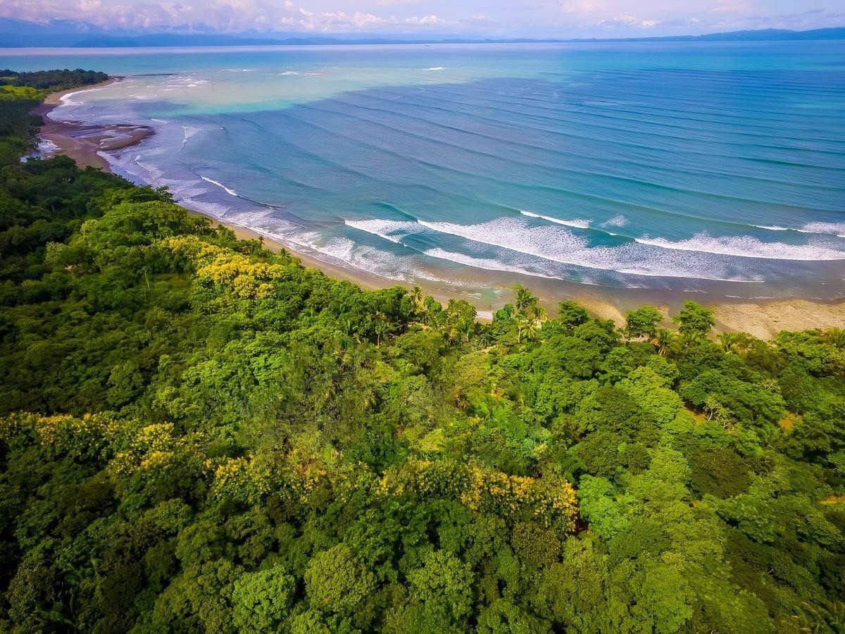 Foto av Playa Tamales med turkosa vatten yta