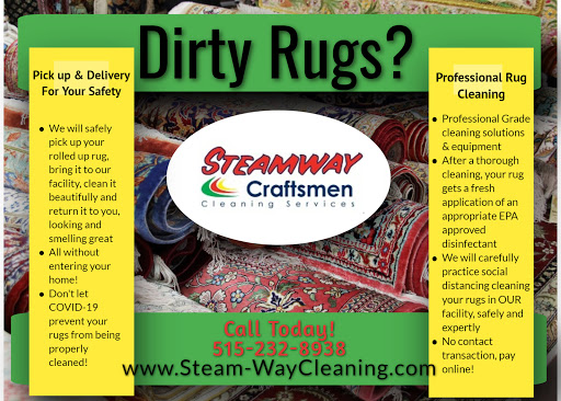 Carpet Cleaning Service «Steamway Craftsmen Cleaning Services», reviews and photos, 1602 E Lincoln Way, Ames, IA 50010, USA