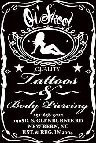 Explore 3 friends tattoo ideas, creative tattoo ideas in New Bern, available at Ol Skool Tattoos