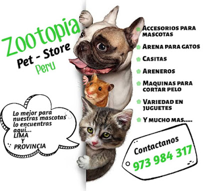 Zootopia Pet - Store Perú