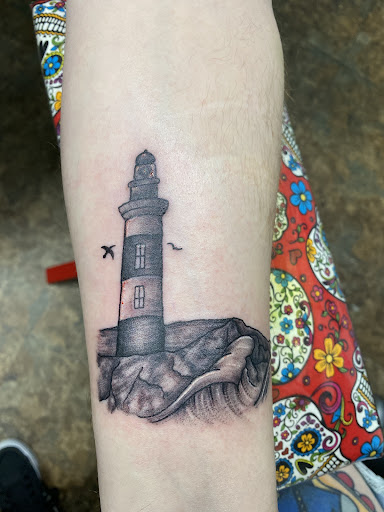 Explore gangsta tattoo sleeve ideas, creative tattoo ideas in Augusta, available at Allegiance Ink Tattoo