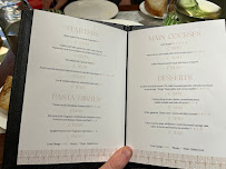 Menu / carte de Cucù à Sorrento