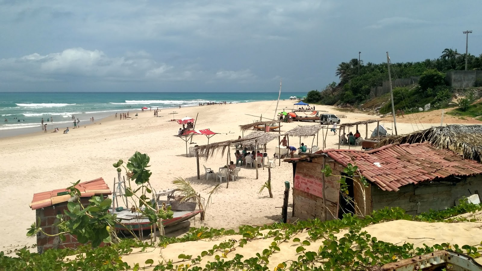 Foto di Spiaggia del Presidio con una superficie del sabbia beige