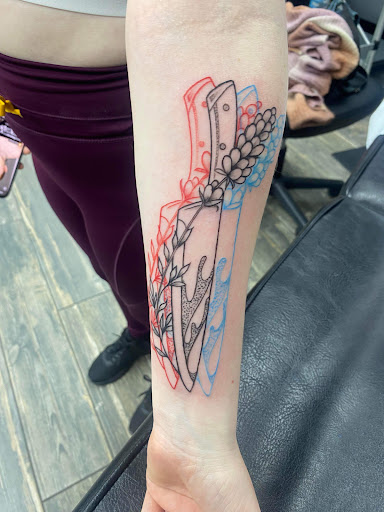 Explore drug overdose tattoo ideas, creative tattoo ideas in El Paso, available at American Tattoo Society of Ft Bliss