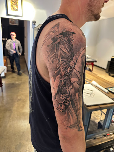 Explore last name tattoos ideas, creative tattoo ideas in La Jolla, available at Bay Ink Tattoo & Piercing