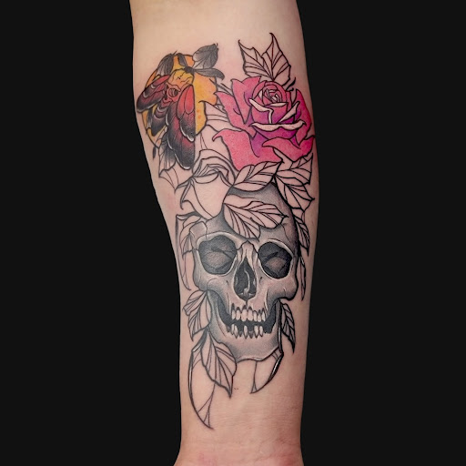 Explore 1993 tattoo ideas, creative tattoo ideas in Lees Summit, available at The Cherry Bomb Tattoo Co.