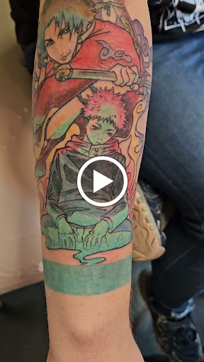 Explore rock tattoo ideas, creative tattoo ideas in San Diego, available at Yokai House