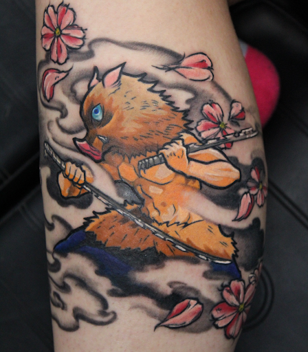 Explore seraphim tattoo ideas, creative tattoo ideas in Addison, available at Cat Tattoo