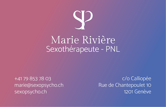 SexoPsycho | Marie Rivière | Sexothérapeute | Coach en PNL | Genève - Genf