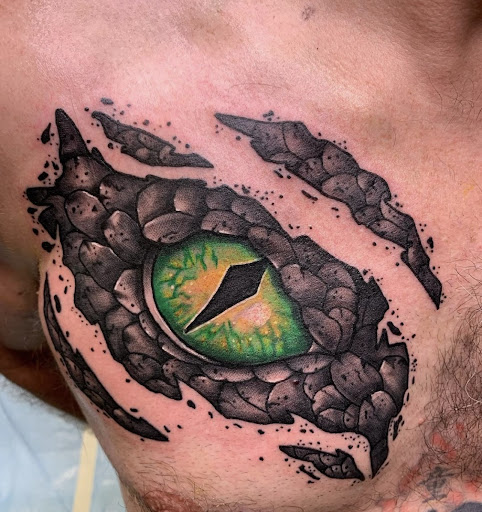 Explore rosary tattoo ideas, creative tattoo ideas in Sugar Land, available at Imperial Tattoo Company