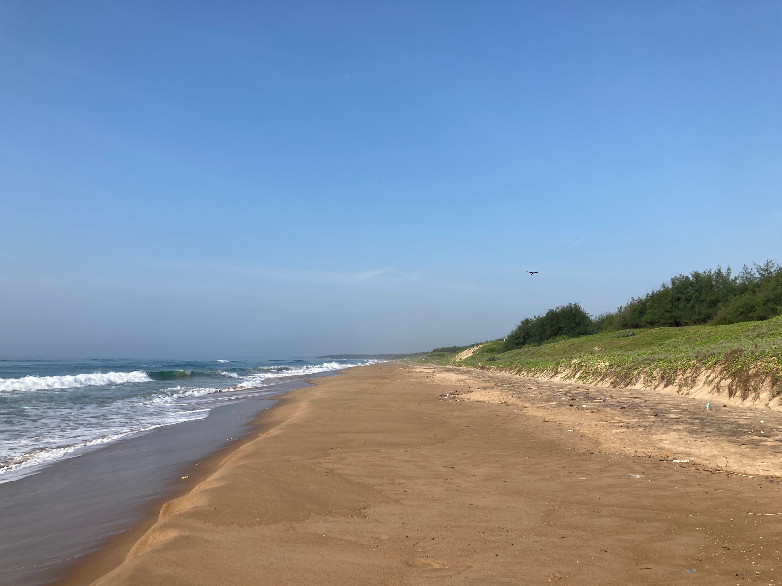 Fotografija Sri Hanuman Sagar Beach z svetel pesek površino