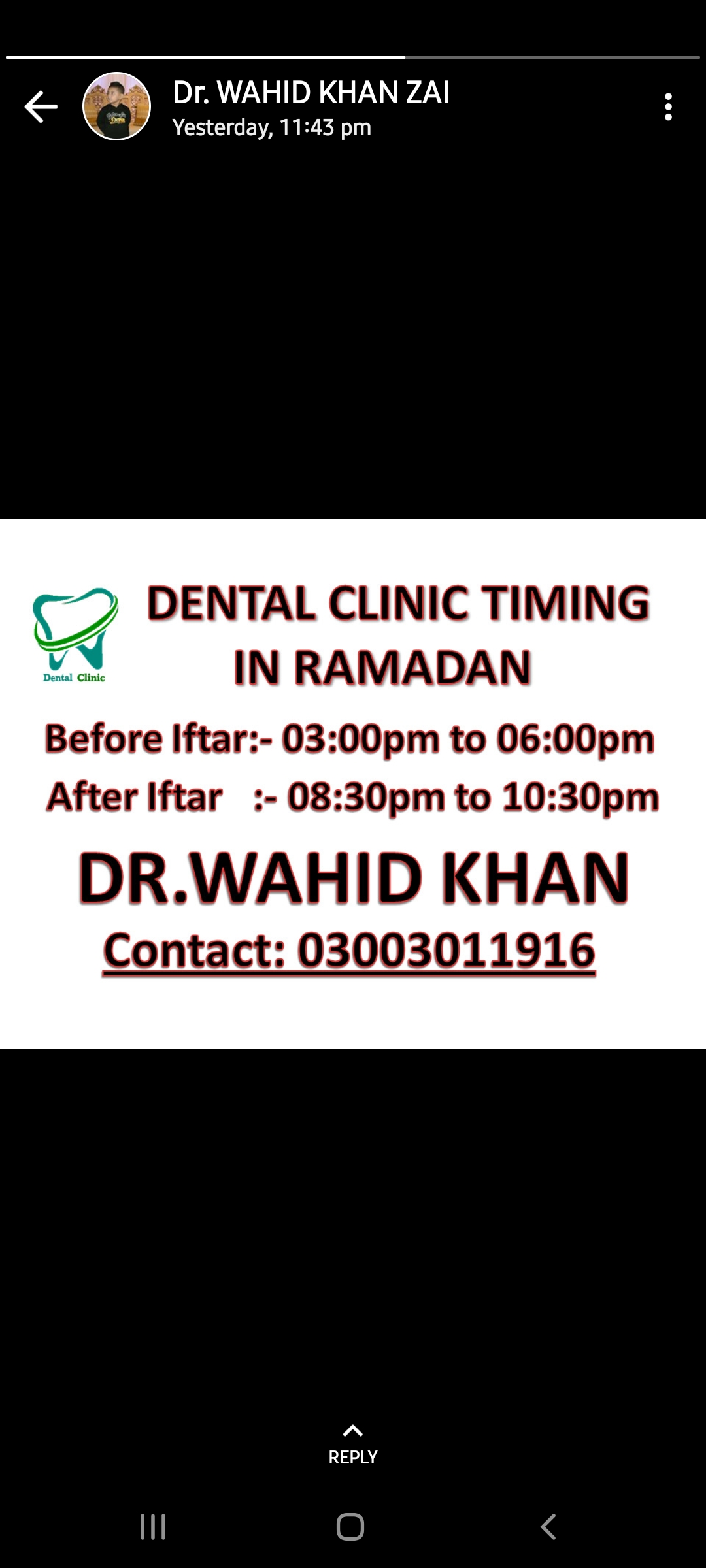 Dental Clinic - DR. WAHID KHAN ZAI