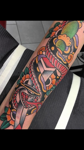 Explore halloween tattoo ideas for guys, creative tattoo ideas in Philadelphia, available at Kadillac Tattoo