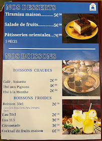 Menu / carte de Dar Djerba Restaurant à Saint-Ouen-sur-Seine