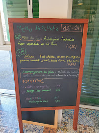 Carte du Café l'Écomotive à Marseille