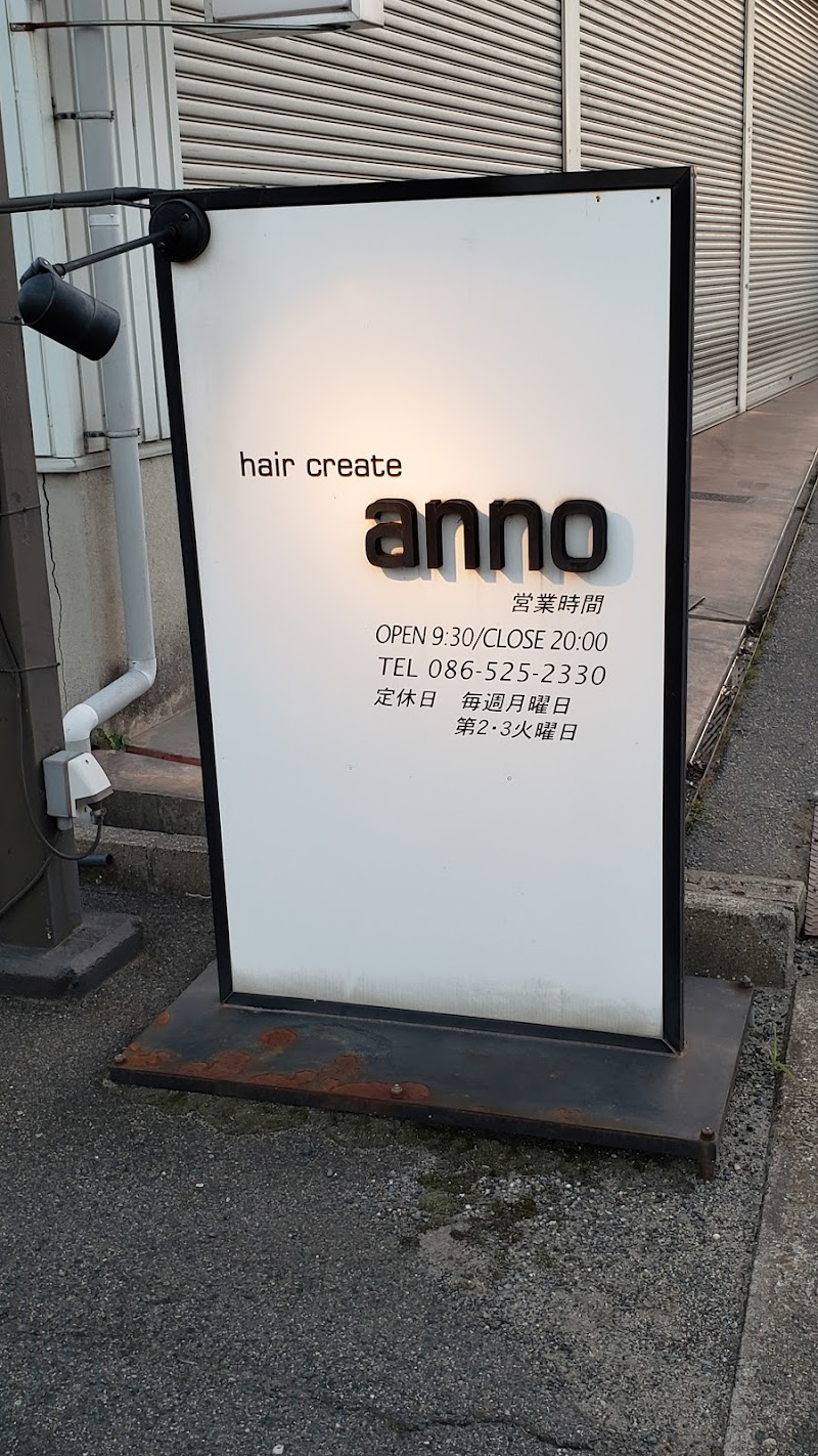 haircreate anno