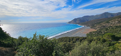 Ruines de la plage de Nonza à Nonza