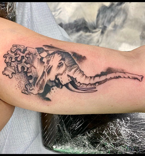 Explore cover up tattoo ideas for shoulder, creative tattoo ideas in San Diego, available at SD Tattoo