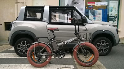 Klaxonnette Easy Watts Electra Bicycle Garelli Armony Solex à Saint-Lunaire