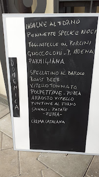 L'osteria à Bolzano menu