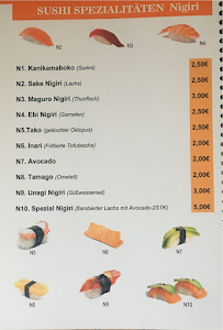 ANH ASIA à Haßfurt menu