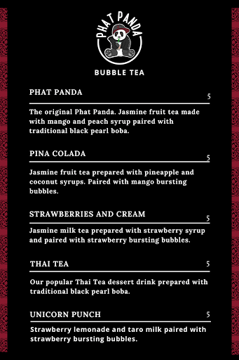 Phat Panda Bubble Tea