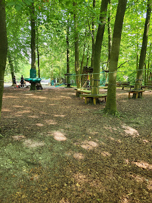 Parcours Aventure de la Vallée des Peaux Rouges à Fleurines
