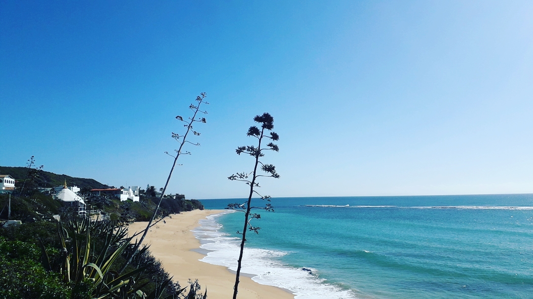 Foto von Playa de Guadalupe mit reines blaues Oberfläche