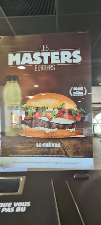 Menu / carte de Burger King à Nemours