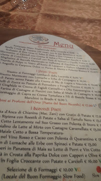Locanda Degli Artisti à Cappella de' Picenardi menu